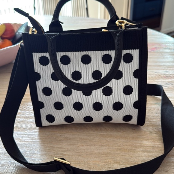 Kate Spade Black and White Polka Dot Women's Bag - Picture 3 of 4